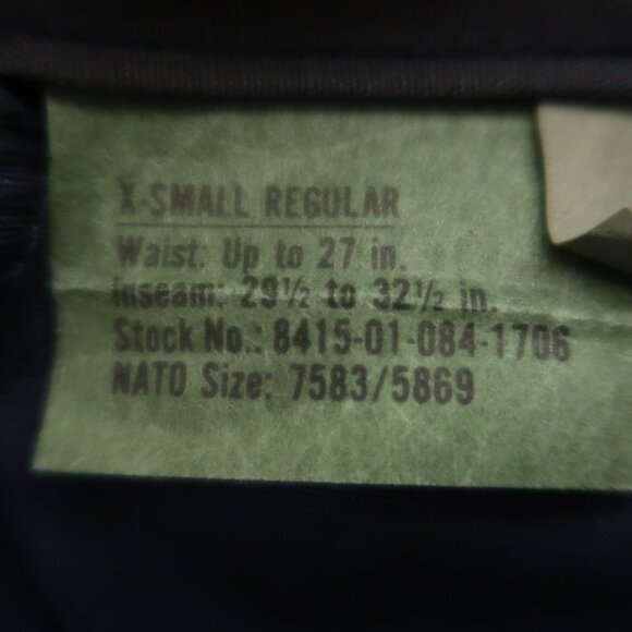 Tru-Spec Men's Navy Blue Cargo/Utility/Tactical BDU Pants Size X-Small-Regular - Picture 9 of 9